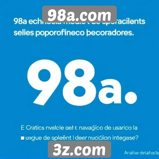 Análise da experiência de usuário no 98a.com