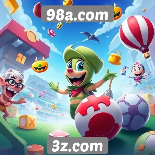 Variedade de jogos disponíveis no 98a.com